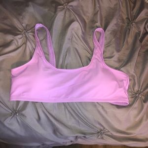 Lavender Bikini Top